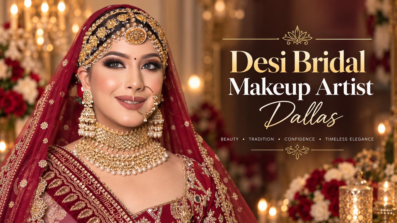 Desi Bridal Makeup Artist Dallas