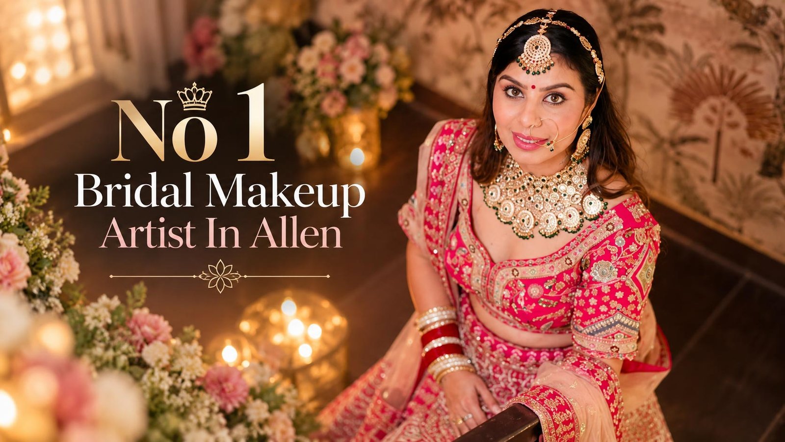 No 1 Bridal Makeup Artist In Allen