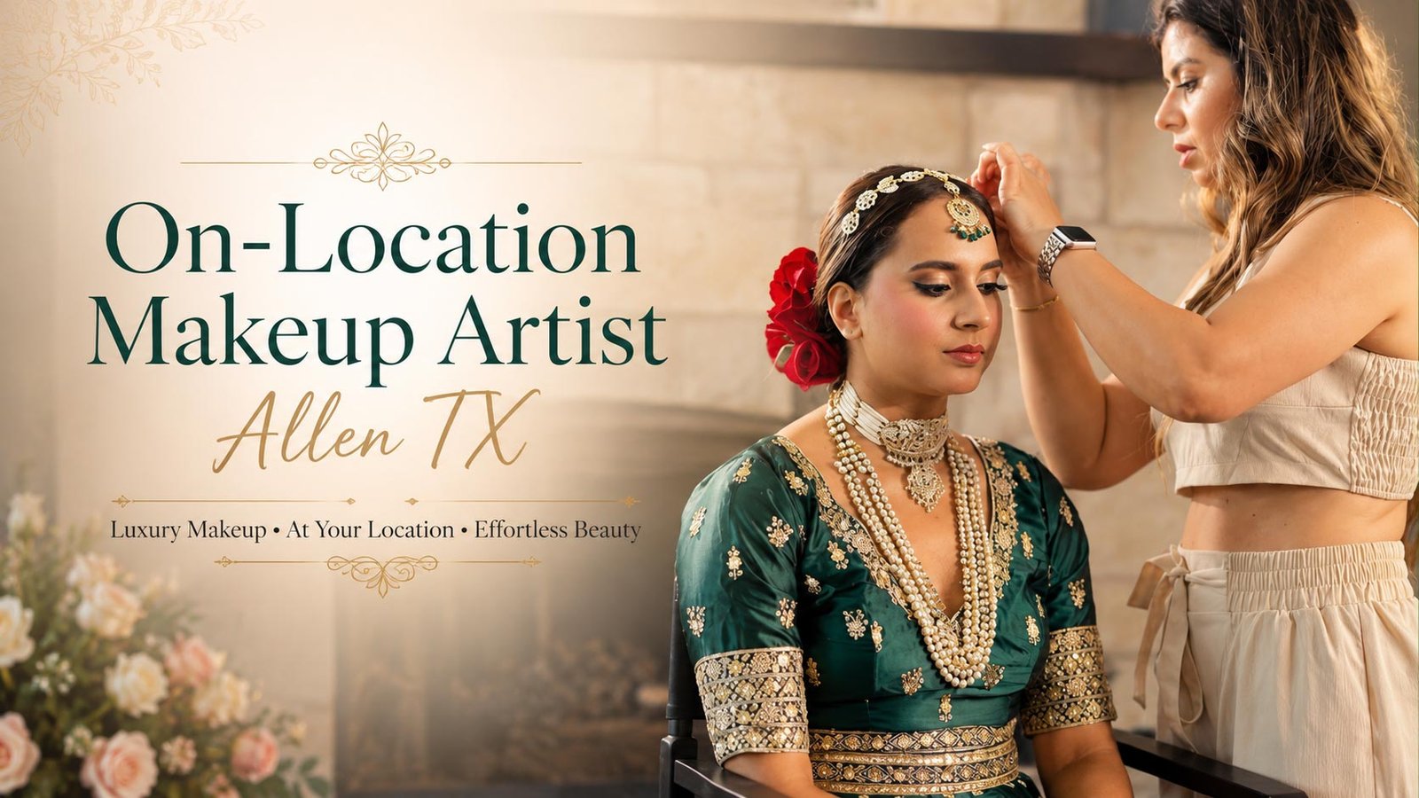 On-Location Makeup Artist Allen TX